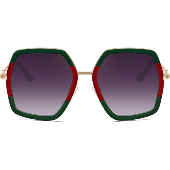 Oversized Big Fashion Sunglasses For Women Irregular Fashion Shades - Picture 6 of 6